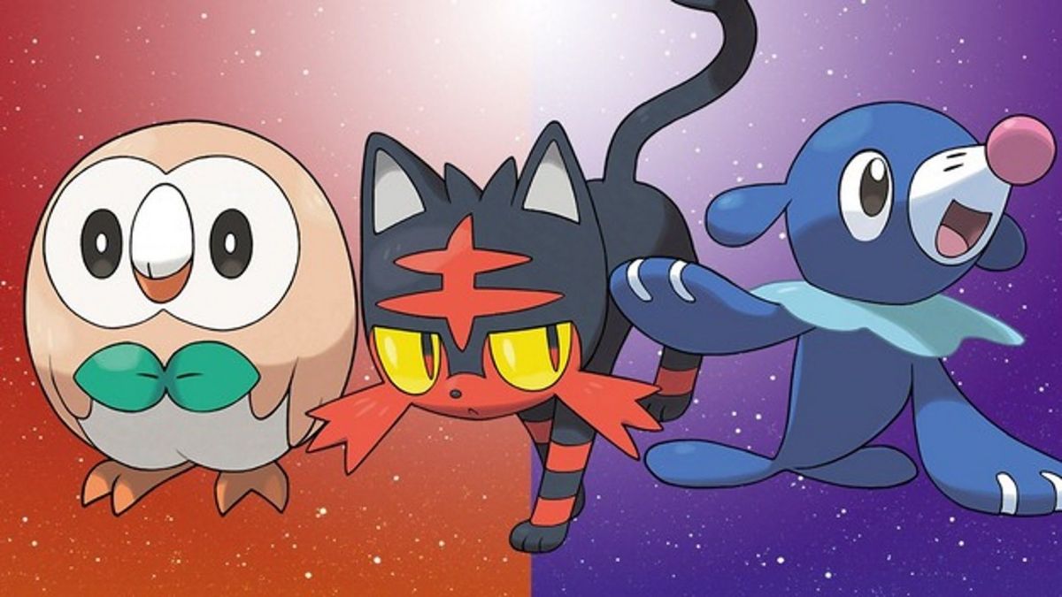 7 New Pokémon Revealed for Pokémon Moon and Sun
